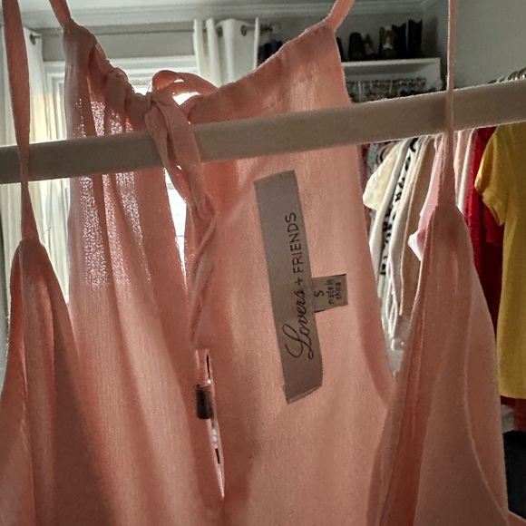Lovers + Friends Light Pink Wrap Dress - Picture 7 of 8